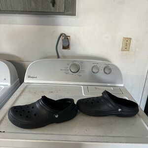 CROCS Men's Black Slip-On Loafers